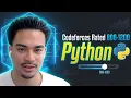 Codeforces Rated 800-1200 Python