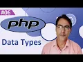 PHP Data Types in hindi PHP tutorial lesson - 6 Data Types in PHP