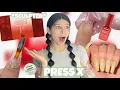 NOT POLISH Press X Sculpted Medium Coffin Soft Gel Application 3 Step System Nail Prep
