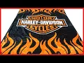 Great product - Super Soft Plush Classic Black Harley Davidson Blanket Throw Full or Queen Size