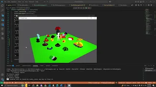 Rendering multiple objects with different materials