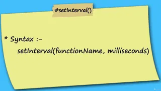 Mastering Timer-Based Events in JavaScript setTimeout setInterval Explained