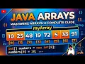 Java arrays declaration creation initialization in Telugu