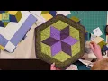 How to Cut Diamonds using the 60 Diamond Template with Jennie Rayment