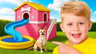 Adam Merawat Anak Anjing dan Petualangan Hewan Lainnya!