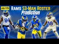 An Updated 53-Man Rams Roster Prediction