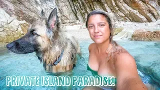 24. Our own private Island Paradise | Exploring Albania | Sailing Sunday