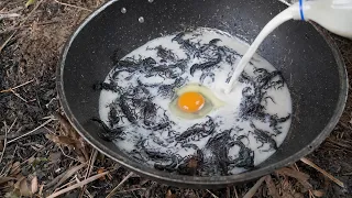 Scorpions Cooking in My village.