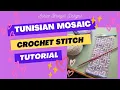 Download Lagu Tunisian Mosaic Crochet Stitch Tutorial, translating from Overlay Mosaic 