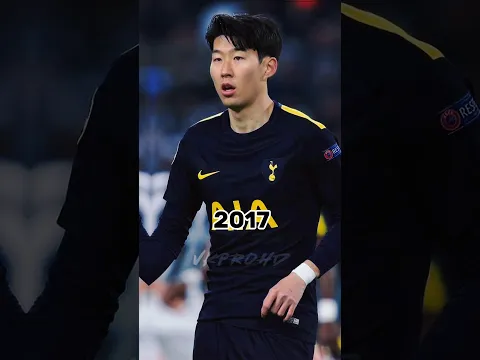 Son Heung Min Evolution over the years 💫⚽ #shorts #football #sonheungmin