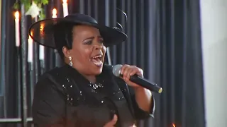 dr rebecca malope performs on hillary gardee funeral service