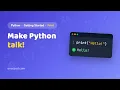 Python print Explained Write Your First Program in Minutes
