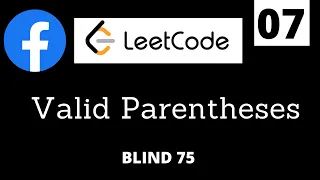 Valid Parentheses - Leetcode 20