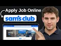 How To Apply For Sam s Club Job Online