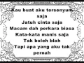 Download Lagu Nombor satu ~ sleeq (lirik)