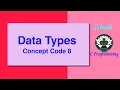 HINDI Data Types Concept Code 8