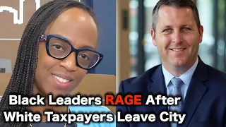 Black Leaders RAGE Over Whites Leaving City