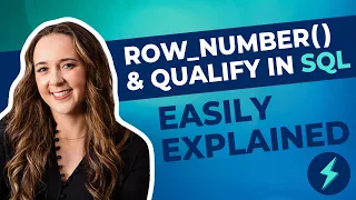 Row - Number Qualify SQL Tutorial