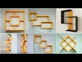 Amazing DIY Wooden Shelves Designs Home Wall Shelves Decoration Ideas DIY Home Woodworking Project