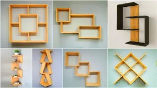 Amazing DIY Wooden Shelves Designs Home Wall Shelves Decoration Ideas DIY Home Woodworking Project