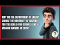Why Did the Department of Energy Choose the University of Arizona for the New AI-For-Science Genesis