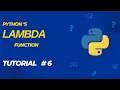 Python Lambda function Python Tutorial
