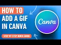 How to Make a GIF in Canva Easy Tutorial