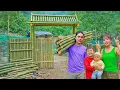 How to Build Simple Bamboo Gates and Fences for My Farm - Life in the Forest | SURVIVAL ALONE