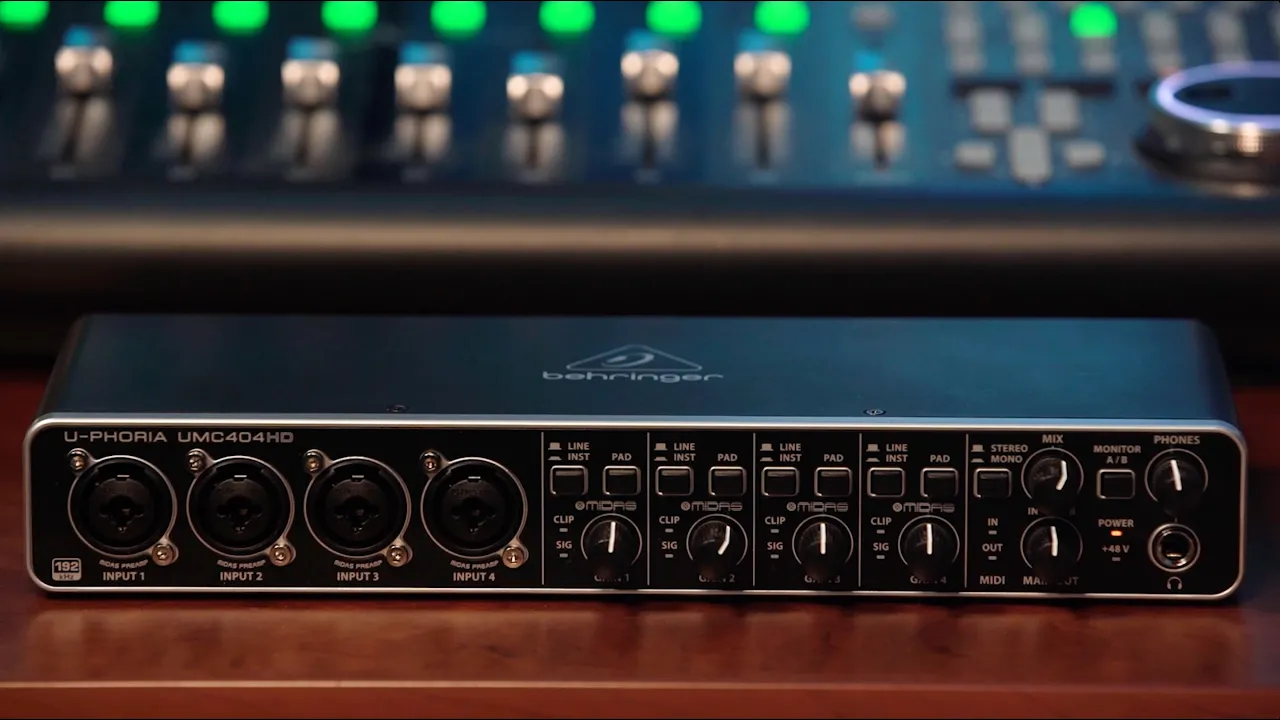 DTM・DAW BEHRINGER UMC404HD Behringer UMC404HD – United States