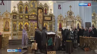 Годеновский Крест привезли в Омск