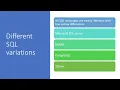 Database and Postgresql