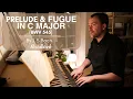 Download Lagu J.S.Bach - PRELUDE and FUGUE in C MAJOR (BWV 545)