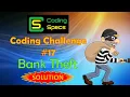 Coding Challenge - Bank Theft