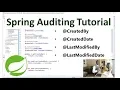 JPA Auditing Tutorial in Spring Boot - Step by Step