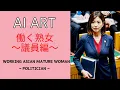 AI AI art Working Asian Mature Woman politician