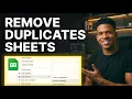 How to Find and Remove Duplicates in Google Sheets 2026 Step-by-Step