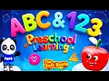 Preschool Learning activities for 3 year olds at home Learn ABC Phonics Shapes Numbers Colors