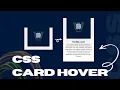 COOL CARD HOVER EFFECT BY USING PURE CSS