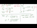 Diff Eqn Initial Value Problem 3 Separable diff eqn