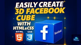 How to Create a 3D Facebook Cube with HTML CSS Easy Tutorial for Beginners No 1 Programmer