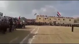 والله ورب العرش مانخضع للطاغي الفاسد واعوانه 