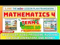 Math 4 Term 1 Week 10