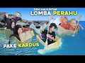 KAPAL SIAPA YANG BERTAHAN SAMPAI AKHIR??? LOMBA PERAHU KARDUS