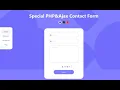 PHP Contact Form with jQuery AJAX