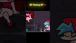 BF Kissing GF FNF Animation Fnf Fnfmod Fridaynightfunkin Shorts Fnfsus 