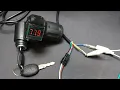 DIY How to install throttle control w LED voltage display ignition key on electric