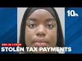 State worker charged with stealing tax payments