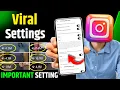 Instagram important settings 2026 Instagram Account important settings Instagram settings