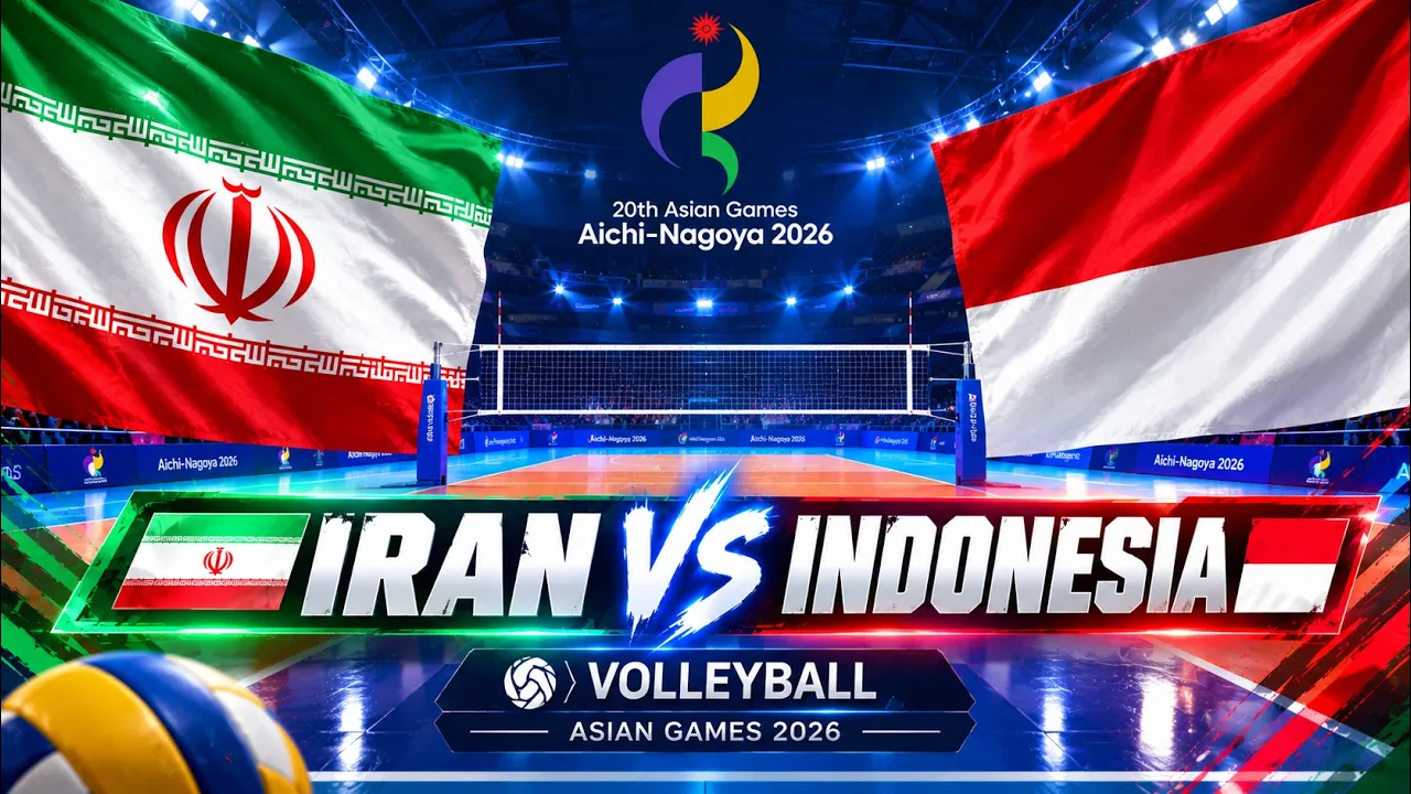 🔴LIVE : IRAN VS INDONESIA I VOLLEYBALL ASIAN GAMES 2026 I LIVE SCORE 2026-09-29 08:36