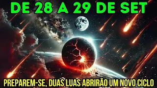 💫 Atenção! 🌕 Um raro evento lunar duplo liberará poderosas energias caóticas 💫
